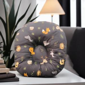 Gối chống trào ngược cho bé Bunny cao cấp vải Cotton Hàn chống nôn trớ an toàn cho bé đệm chống trào ngược cho bé sơ sinh cao cấp
