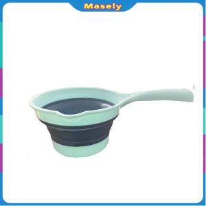Masely Foldable Water Dipper Water Ladle Multipurpose Water Scoop For Kitchen and Bathroom