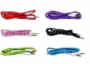 1M 3.5mm Male to Male Car Aux Auxiliary Cord Stereo Audio Cable for Phone