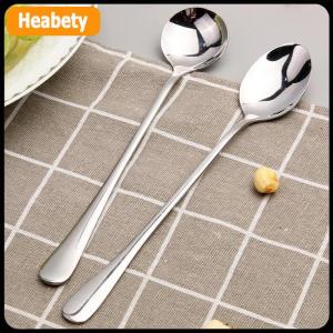 【2-3 days delivery】 Long Handled Stainless Steel Coffee Spoon Ice Cream Dessert Tea Spoon For Picnic Kitchen Accessories Spoon Coffee Bean
