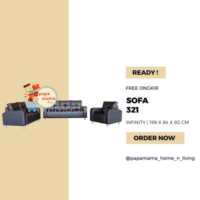 Sofa Tamu Murah - Sofa Modis Tipe Infinity - Sofa Tamu 321 Fullset - Sofa Tamu Minimalis Medan