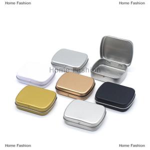 [COD] Home Fashion Mint Candy Box Iron Can Lozenges Health Care Hangover Small Iron Box Small Clamshell Box Iron Box Packaging
