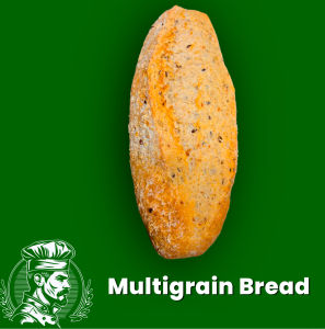 Multigrain bread ขนมปังธัญพืชรวม 8 ชนิด ขนมปังมัลติเกรน ขนมปังเพื่อสุขภาพ ขนมปังสไตล์ฝรั่งเศส มัลติเกรน ขนาด 30 cm.
