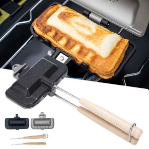 Non-sticky Alat Cetakan Sandwich Roti Bakar Mini Wajan Sandwich