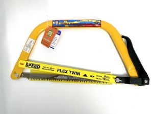 เลื่อย เลื่อยตัดกิ่งไม้ โครงหนาพิเศษ 12นิ้ว ตราช้างคู่ โครงเลื่อยคันธนู