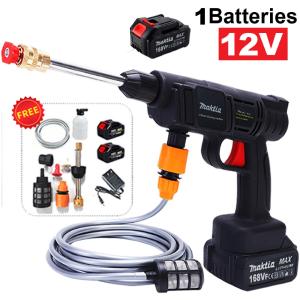 🔥9.9 BIG PROMO🔥 BOSCH 48V Cordless High Pressure Car Washer Portable Water Gun Washers Complete Set Ceaning Machine