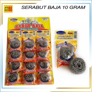 Kawat Cuci Piring 15 Gram (12 Pcs) Sabut Besco Kecil
