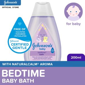 Johnsons Bedtime Baby Wash 200ml - Baby Essentials Baby Care Baby Bath Body Wash For Baby