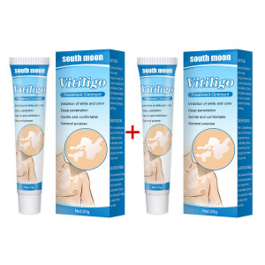 South Moon White Spot Vitiligo Treament Ointment 20g Localized Vitiligo Ointment Mycosis Leukoplakia Treatment Vitiligo ointment Remove White Spots