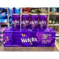 Thùng 12 Lon Nước Ngọt Soda Vị Nho Hiệu Welch's Sparkling Grape Soda - USA 355ml. 