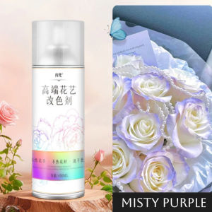 【450ML】DIVI Magic Flower Dye Spray 450ml Vivid Color Quick Dry for Rose Lily Babys Breath DIY Art