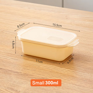 🍤Buy 1 get 1 free🍤 Japan Refrigerator Storage Box 600/1200/2200ML Reusable Food Container Refrigerator Fruit Fresh Keeping Box with Lid PP Plastic Lunch Box Microwave Freezer Food Meat Container Box Food Grade Kitchen Food Fruit Vegetable Preservation