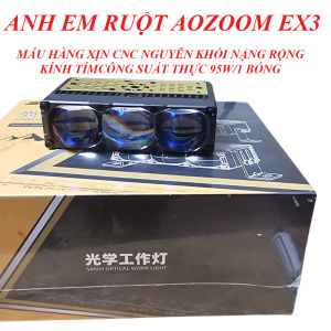 Đèn Trợ Sáng 3 Bi HÀNG XỊN 95W/1 BÓNG EX3 Chính Hãng BH 2nam