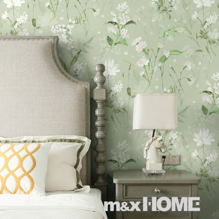 Vintage Floral Wallpaper Sticker Selfadhesive, Waterproof, Cuttable