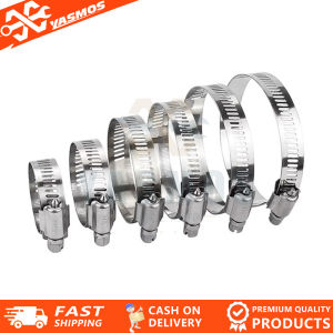 304 adjustable stainless steel pipe clamp clamp pipe clamp water pipe clamp fixed pipe clamp pipe clamp cable clamp fixed clamp（per piece）