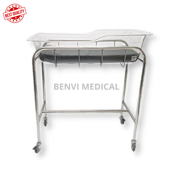 Baby Bassinet Crib for New born (Stainless/Painted/Acrylic Bassinet Only)  Lazada PH