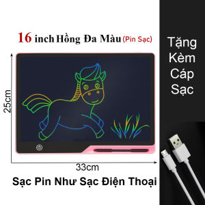 [20 Inch - Đa Sắc] Bảng Vẽ Điện Tử Tự Xóa 13 inch 16 inch 20 inch Sạc Pin Đa Sắc Bảng Viết Tự Xóa 20 Inch Đa Sắc Bảng Vẽ Tự Xóa Sạc Pin Thế Hệ Mới Bảng Điện Tử Tự Xóa Sạc Pin Cao Cấp