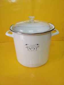 Nồi men nội địa Nhật size 25cm cao 23cm (mã 11) Dùng được bếp từ