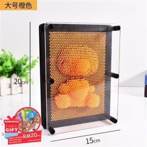 Pin Art Creative 3D Puzzle Toy Stress Relief Hand Mold Shape Colourful Pin Art Modeling Palm Game Craft Gift