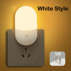 US Plug in LED Nightlight Bedlight Eye Protection Nightlight