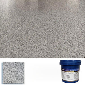 Epoxy Colored Sand Self-leveling Floor Paint Cement Floor Imitation Marble Tile Anti-slip Wear-resistant Household Epoxy Paint 升级环氧彩砂地坪漆