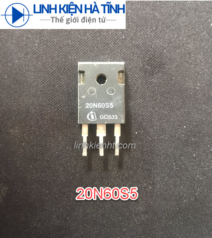 MOSFET 20N60S5 20N60 S5 20A 600V THÁO MÁY-AF21
