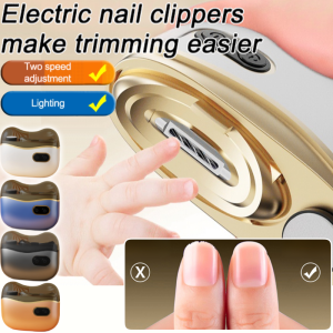 Electric Multi-Function Nail Grinder Rechargeable Anti-pinch Clipper Silent Home-Use Nail Grinder For Kids And Adults电动多功能磨甲器