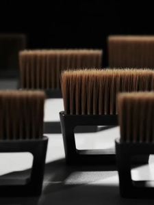 ZUZU COFFEE MHW-3BOMBER 2-in-1 Coffee Bar Brush – Espresso Grinder Cleaning Brush + Grounds Scraper Tool