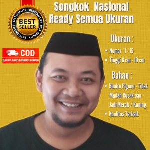 SONGKOK HITAM PENDEK Tinggi 6 cm 7 cm 8 cm 9 cm 10 cm Songkok AC Kopiah Hitam Songkok NU Peci Hitam Peci NU SONGKOK PREMIUM