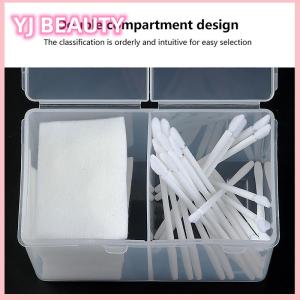 🔥🔥🔥yaojun กล่องเก็บสำลีพลาสติกใสกันฝุ่นตั้งโต๊ะกำจัดเครื่องสำอางลิปสติก