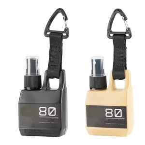 Di động phun container Clip dây đeo Trọng lượng nhẹ du lịch phun chai cho ba lô dụng cụ cắm trại