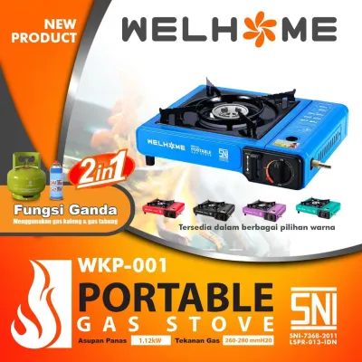 Kompor Gas Portable Welhome Hotpot Shabu Steamboat Kecil Restoran WKP 001