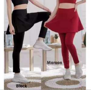 PROMO SPESIAL PRODUK BARU Celana rok leggiing olahraga wanita // leging rok senam // rok leging olahraga // Leging rok olahraga wanita skirt sport senam olahraga terbaru