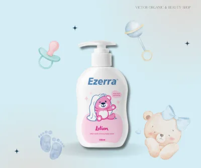 《EZERRA》1.Extra Gentle Cleanser 150ML/500ML & Cream & Lotion