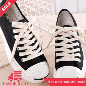 [COD] 1Pair 100CM 120CM 140CM 160CM Cotton Thick Flat Shoelace Sports Casual Shoe Lace
