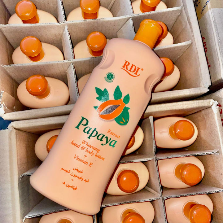 RDL Whitening Papaya Lotion from UAE 600ml Lazada PH