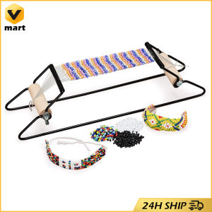 Weaving Beading Loom Kits Wood Handle Knitting Machine Handmade Knitting Tools for DIY Jewelry Bracelets Diy Bracelet Red Rope Solid Wood Braiding Frame Handmade Fixed Tools Braided Rope Artifacts Fixed Plate