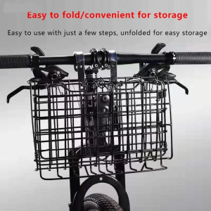 Bicycle Foldable Basket Bakul Lipat Basikal MTB BMX Fixie Bike Front Rear Basket 自行车篮筐