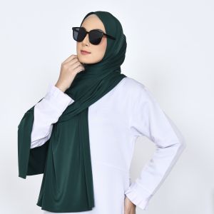 JILBAB PASHMINA INSTAN NEW NORMAL HIJAB MASKER / PASTAN ROYAL JERSEY
