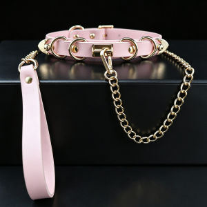 Vòng cổ đen vàng phong cách tiểu văn hóa gợi cảm dùng để trói buộc sm Đạo cụ choker Vòng cổ Gothic phụ kiện gợi cảm cho cặp đôi nhận dropship
