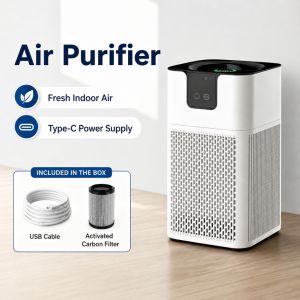 PANSON Mini Dehumidifier 1.5L Quiet Energy Saving for Bedroom Home Damp Removal Anti Mold 600ml COD