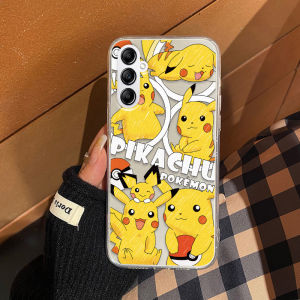 Phone Case for Samsung S26 fe ultra S26+ S25 fe New 2026 Cute Cartoon Pikachu Pattern Shockproof Clear Soft Silicone Casing for Galaxy S26 fe ultra S26+ Phone Cover