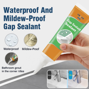Waterproof And Mildew-Proof Gap Sealant Tile Grout Sealant Water-Resistant Adhesive For Kitchen Bathroom
