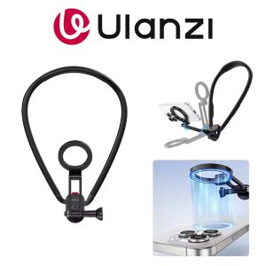 Ulanzi MG14 Go-Quick 2 in 1 Magnetic Phone Holder Neck Mount Quick Release Adapter Base for Mobile Smartphone GoPro Insta360 DJI Action Camera