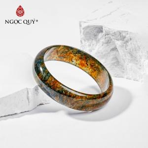 [HCM]Vòng tay đá băng ngọc thủy tảo huyết Ni 52 - 58 mệnh hỏamộc - Ngọc Quý Gemstones