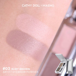 [SG INSTOCK] CATHY DOLL X MAENG ARTIST EYEBROW POWDER 1.8G+1.8G