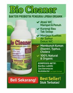 Bio cleaner cairan obat wc mampet kuras septic tank tanpa sedot pengurai limbah organik terbaik