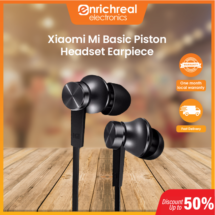 Xiaomi Mi In-Ear Headphones Basic Piston/Capsule Headset Earpiece
