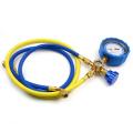 (เครื่องมือช่าง)เกจ์วัดน้ำยา แอร์ หัวเดี่ยว HONGSEN HS-473AL พร้อมสาย 36 นิ้ว  R32 R410A R22 R134A วัดได้ทุกน้ำยา มีตาแมว. 