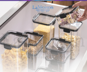 Lamoison Food Container  Food Storage  Multigrain Storage Container  Bekas Makanan - SB002